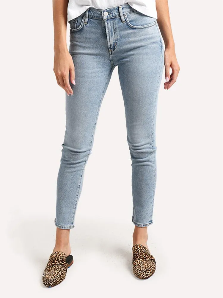 Agolde Toni Mid Rise Straight Jean