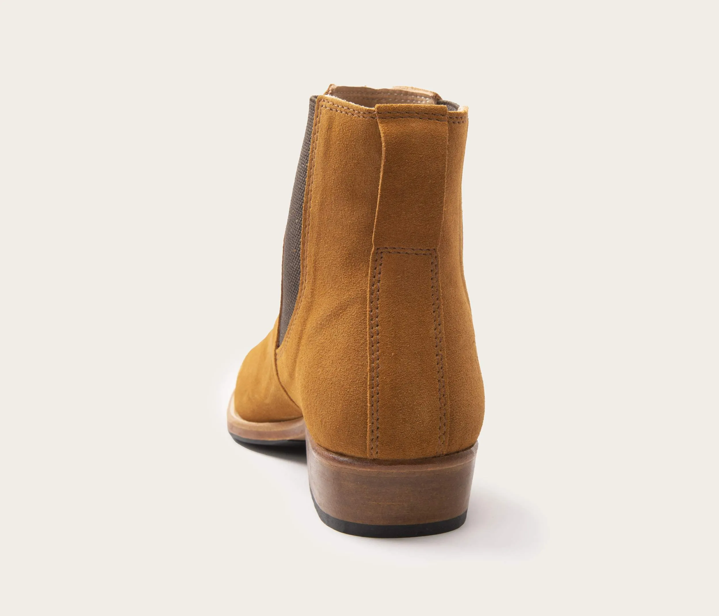 Béline Paris Women's Velvet Squirrel Ankle Boot