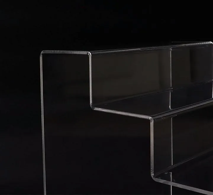 Clear Acrylic Riser Five Step Display