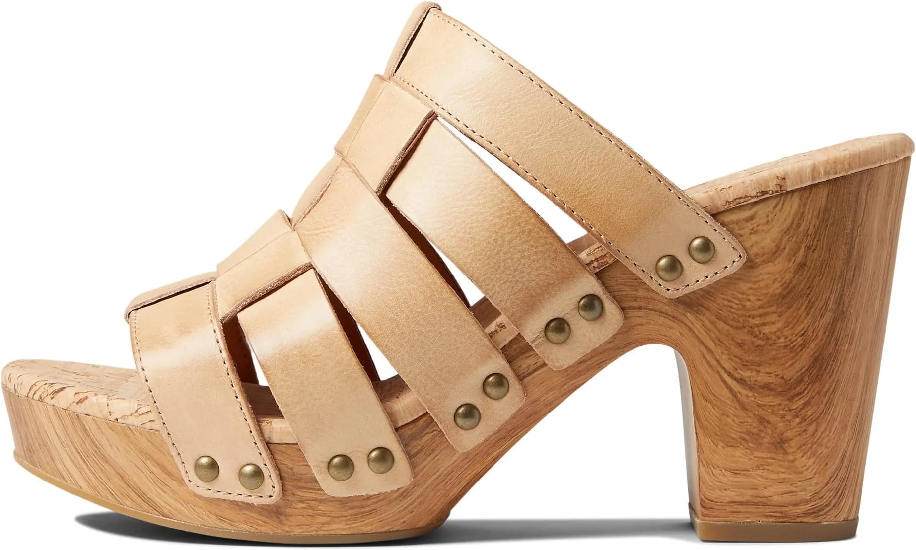 Devan Kork-Ease Sandals, Natural