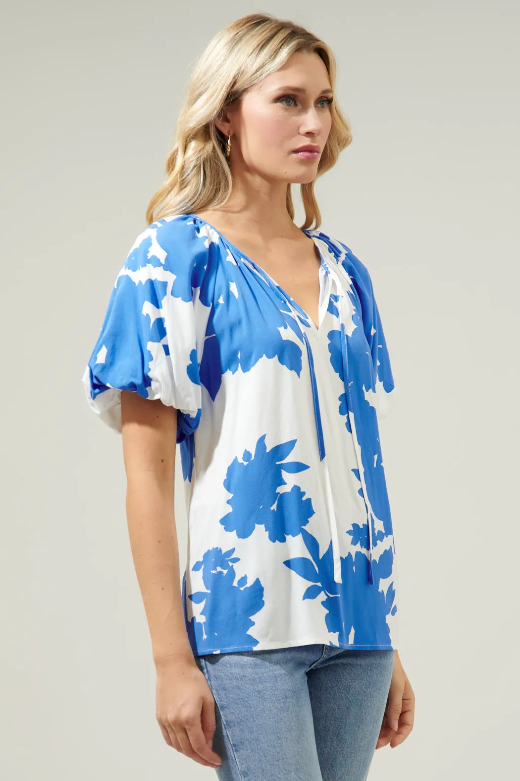 Don't Be Shy Overseas Balloon Sleeve Top