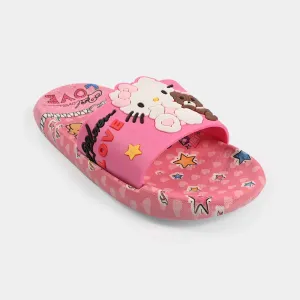 Girls Slipper DF-54-Fuchsia