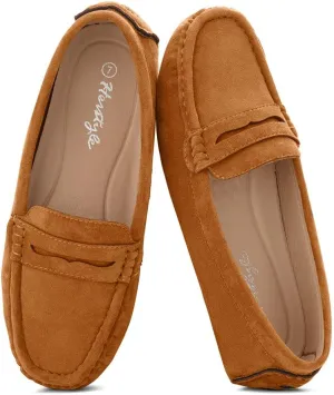 Herstyle Women's Loafers, Comfy Dressy Flats, Slip-On Penny Loafers & Moccasins with Cushioned Footbed, Lightweight Business Casual Shoes for Office, Walking & Travel (2025)