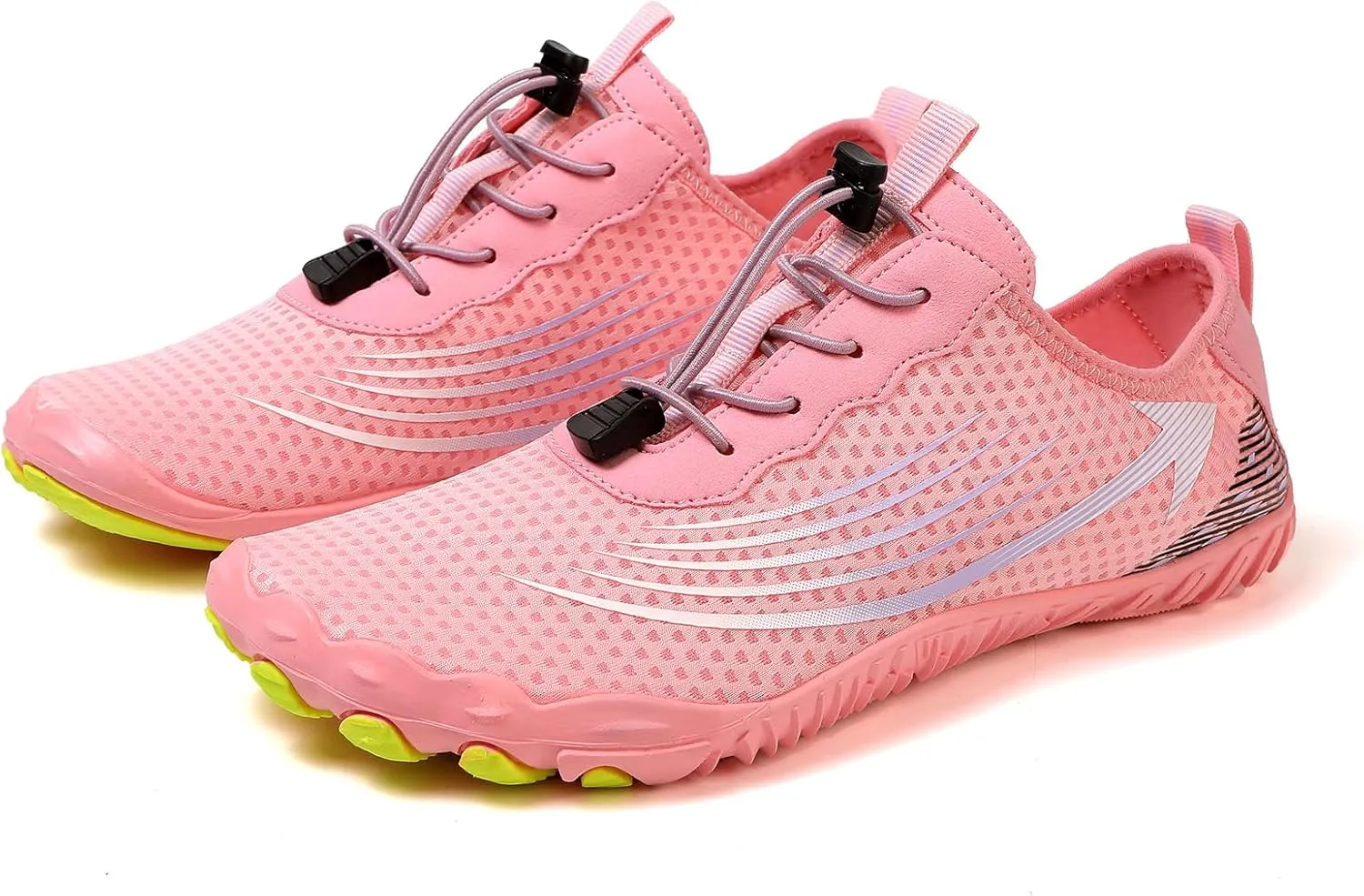Hike Barefoot Footwear Womens Men Unisex Breathable & Non-Slip Athletic Wide Toe Water Shoes Hiking Swim Outdoor Beach Quick-Dry Aqua Pool Socks Surfing Exercise Adult Sock River Lake Kayaking