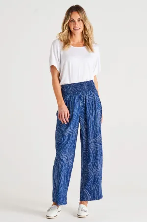 Justine Pants - Blue Print