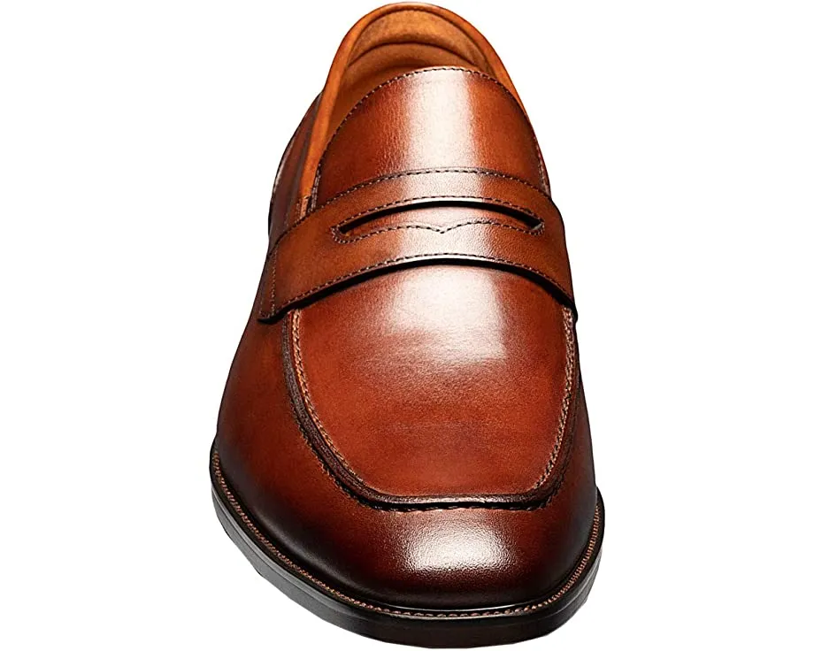 Loafers Sorrento Moc Toe Penny Loafer Florsheim, smooth cognac