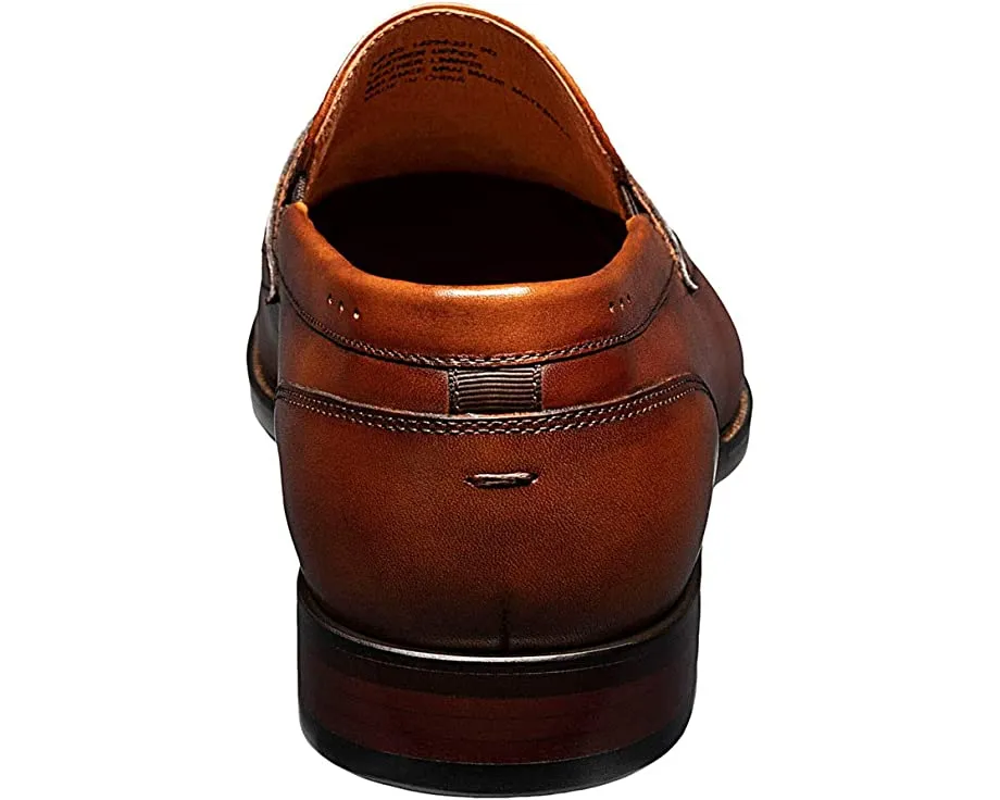 Loafers Sorrento Moc Toe Penny Loafer Florsheim, smooth cognac