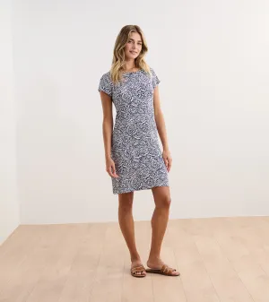 Nellie Dress - Groovy Flowers