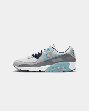 Nike Air Max 90 Pure Platinum/Worn Blue-Obsidian