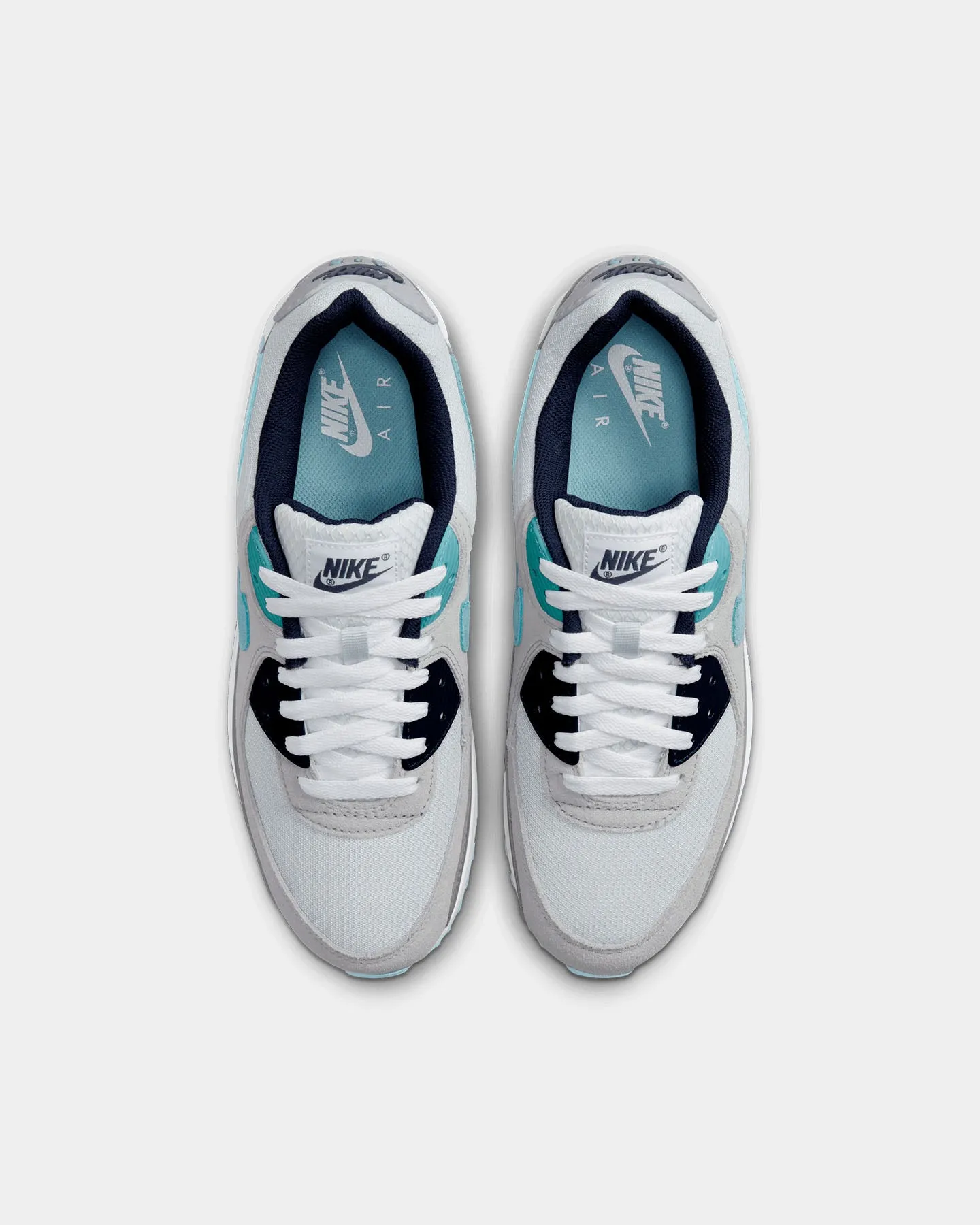Nike Air Max 90 Pure Platinum/Worn Blue-Obsidian