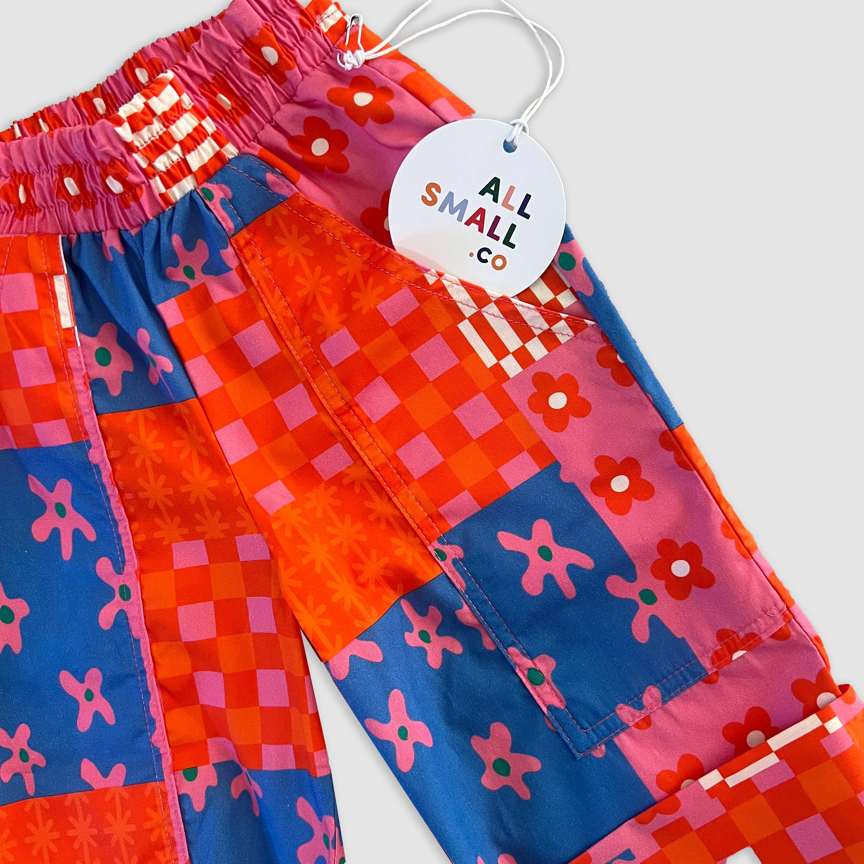 Pattern Patch Pants