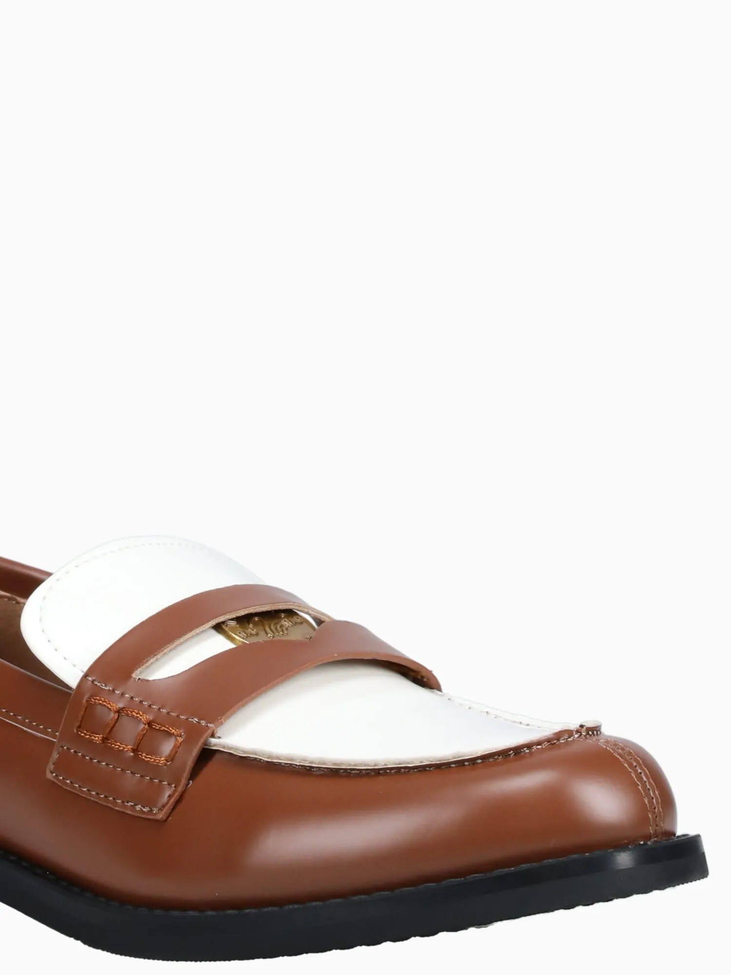 Penny Cognac White