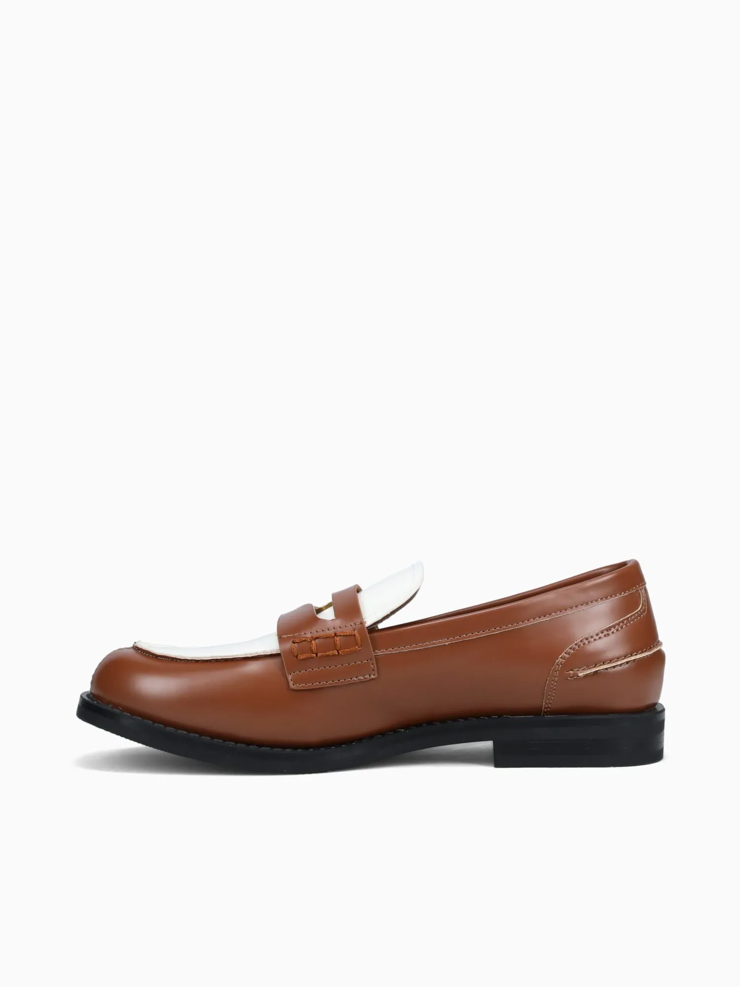 Penny Cognac White