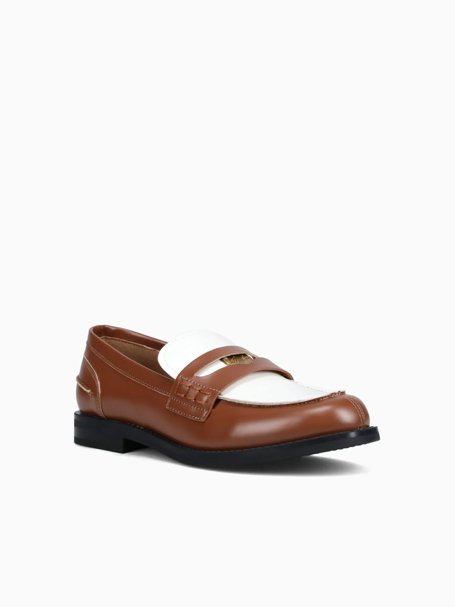 Penny Cognac White