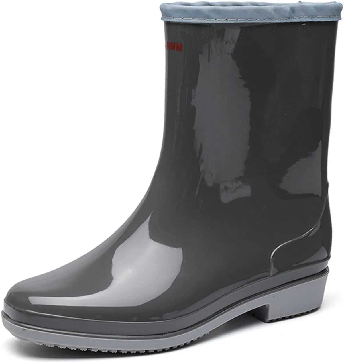 Rain Boots Women Tall Waterproof Mens Grounded Footwear Booties Work Barefoot Shoes Women's Rubber Rain Boots Waterproof & Anti-slip Womens Boots Fall 2024