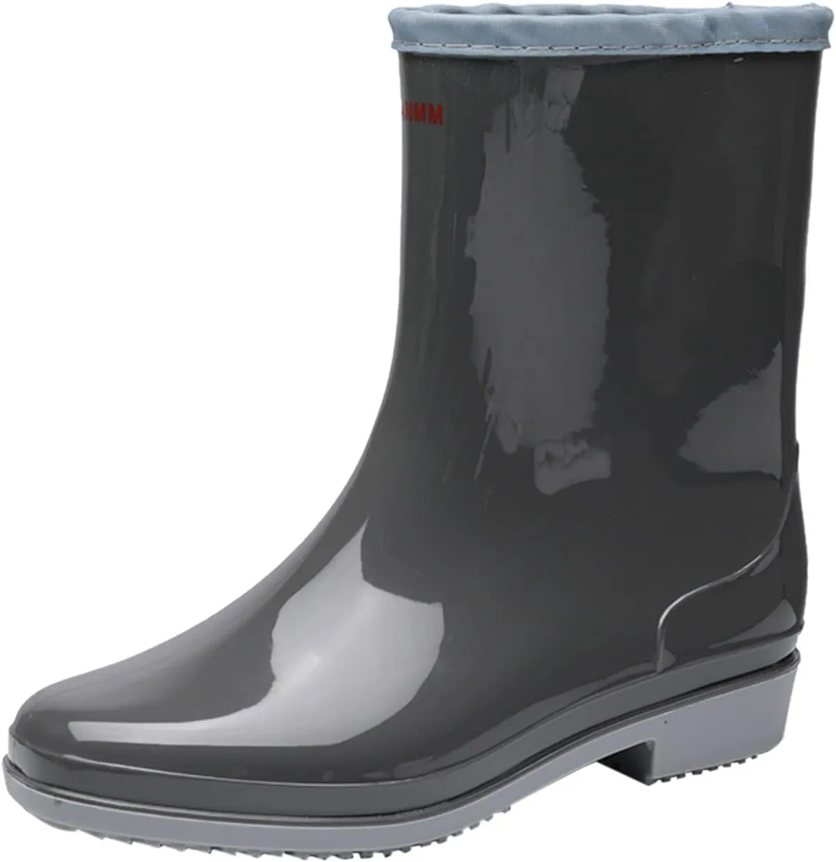 Rain Boots Women Tall Waterproof Mens Grounded Footwear Booties Work Barefoot Shoes Women's Rubber Rain Boots Waterproof & Anti-slip Womens Boots Fall 2024