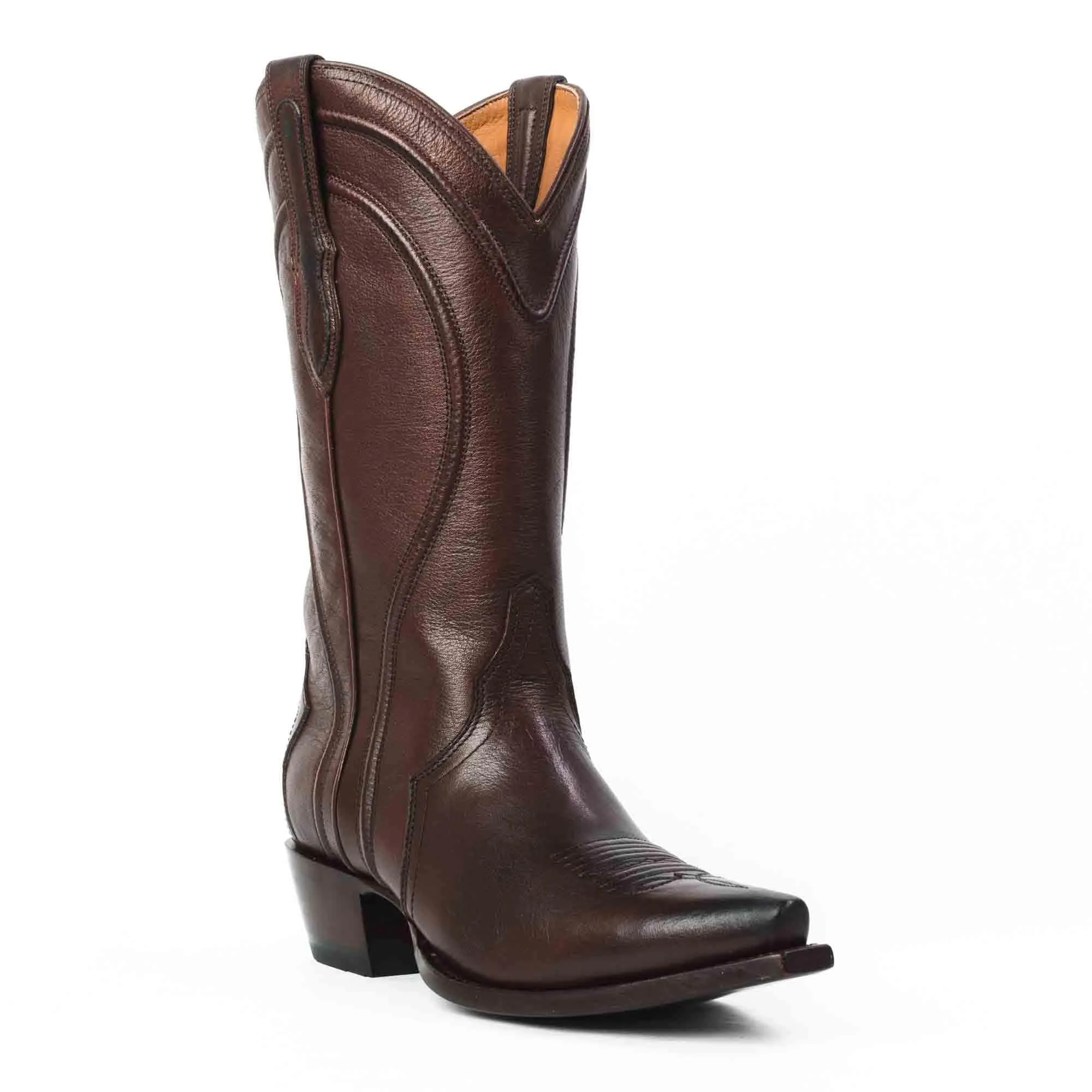 Rujo Boots Women's The Abby Saddle Calfskin Boots