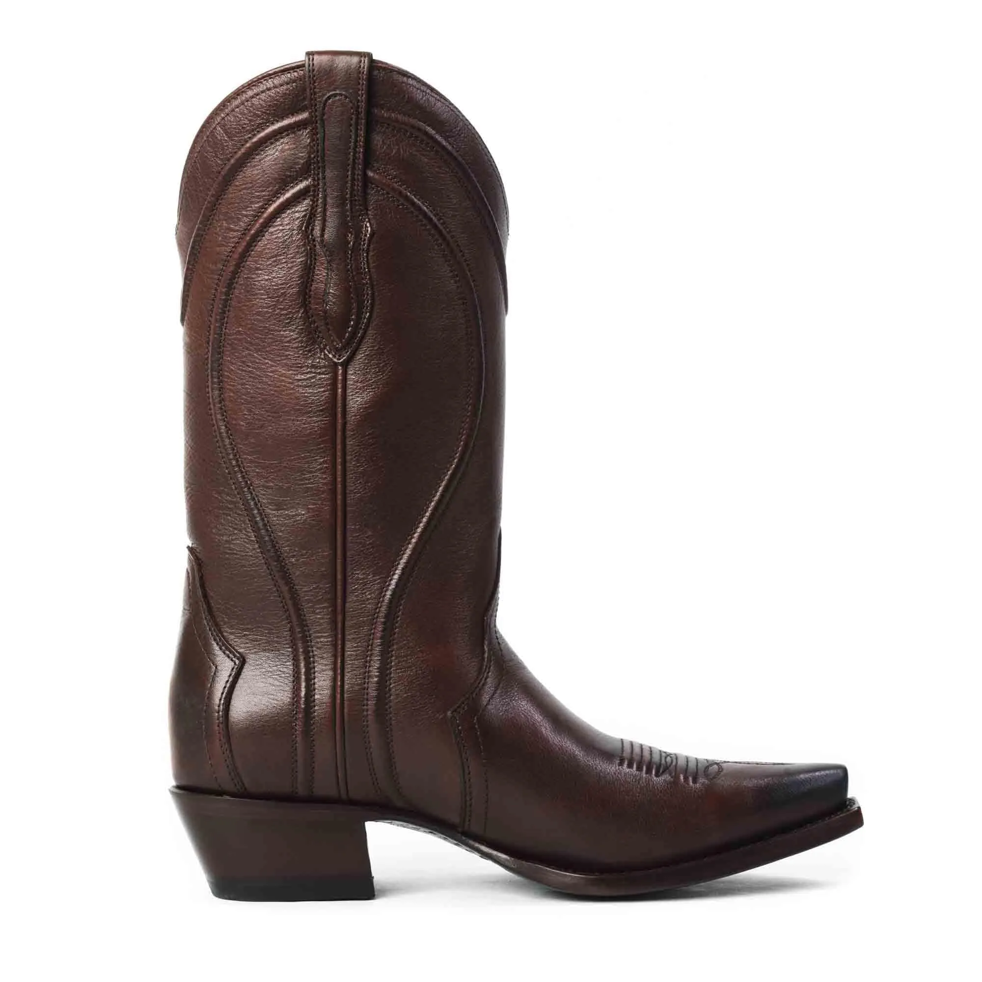 Rujo Boots Women's The Abby Saddle Calfskin Boots