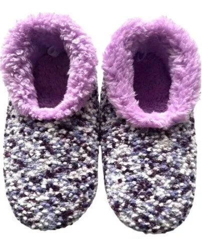 SLUMBIES Popcorn Stitch PURPLE