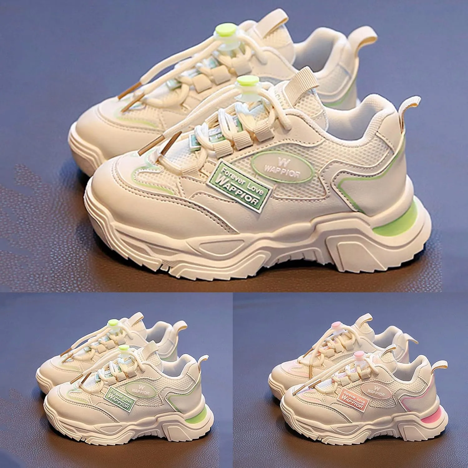 Toddler Kids Lightweight Comfortable Sneakers Boys Girls Fashion Thick Sole Non Slip Toddler High Top Canvas Sneaker