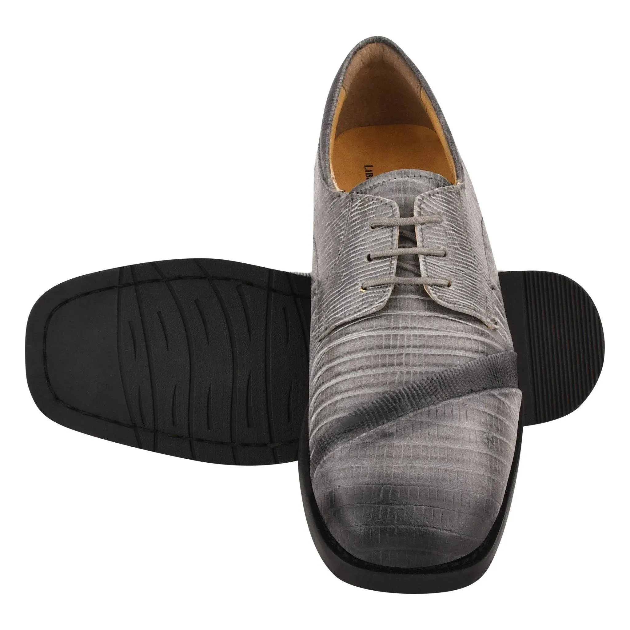 Trevor Leather Oxford Style Boys Dress Shoes