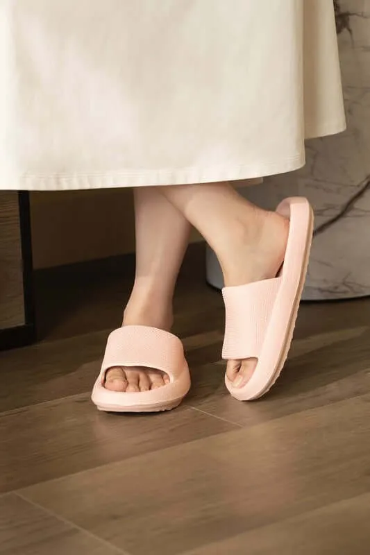 Unisex EVA Thick Sole Pillow Slippers Cloud Cushion Slides