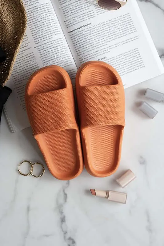 Unisex EVA Thick Sole Pillow Slippers Cloud Cushion Slides