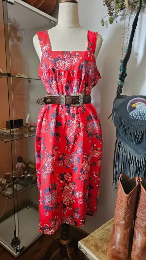 Vintage 70’s Size 16 Sun Dress