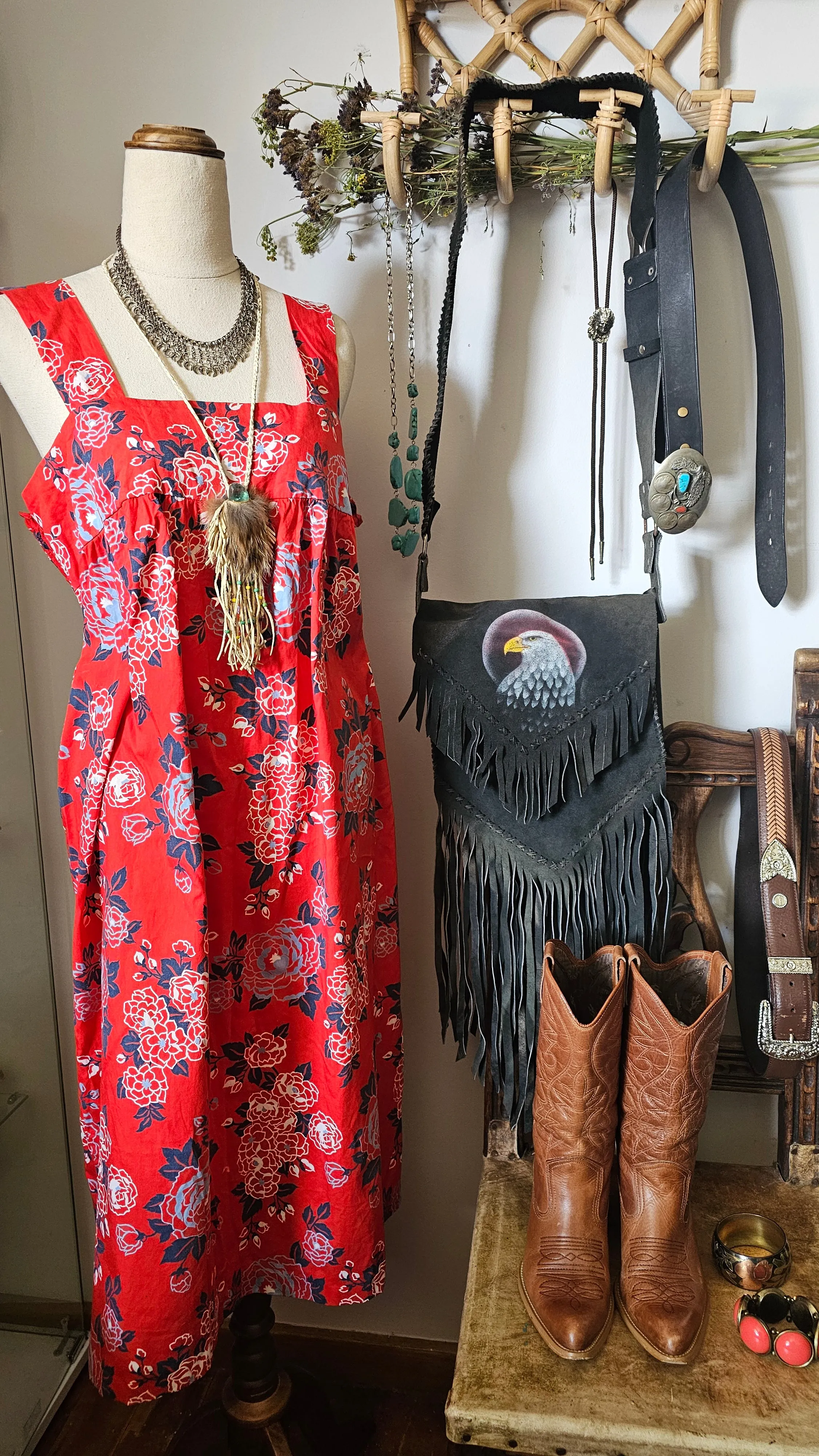Vintage 70’s Size 16 Sun Dress