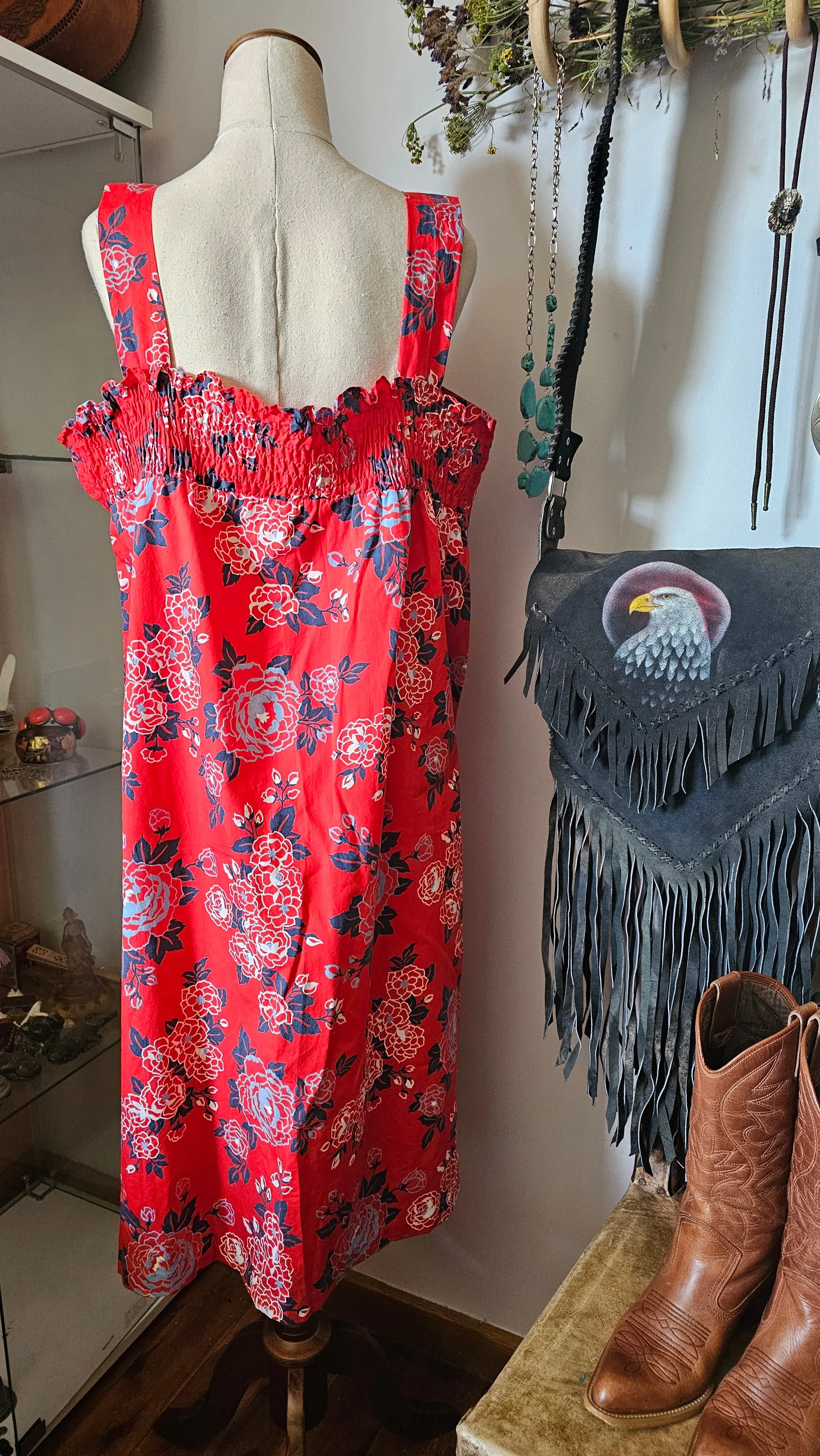 Vintage 70’s Size 16 Sun Dress