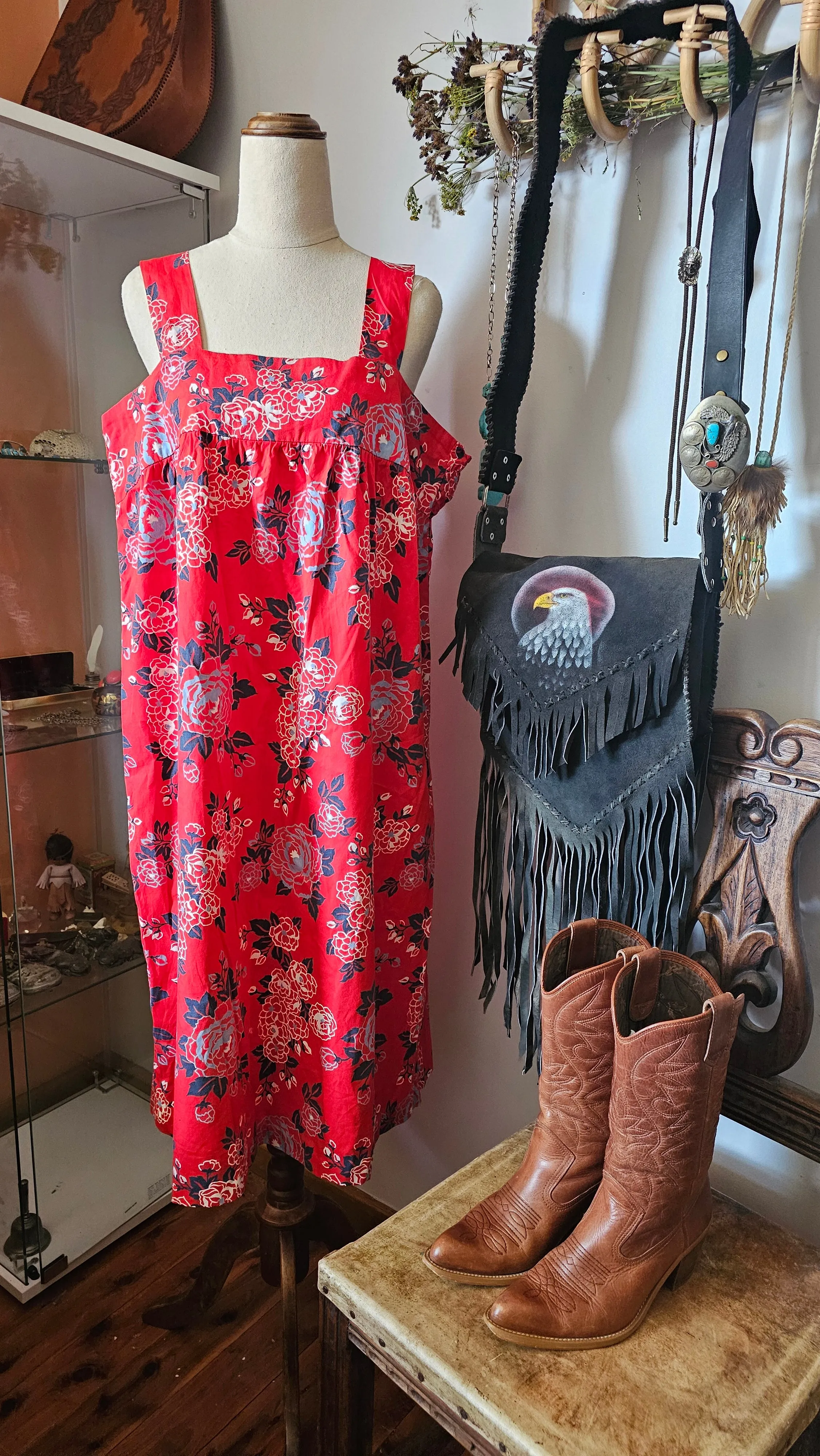 Vintage 70’s Size 16 Sun Dress