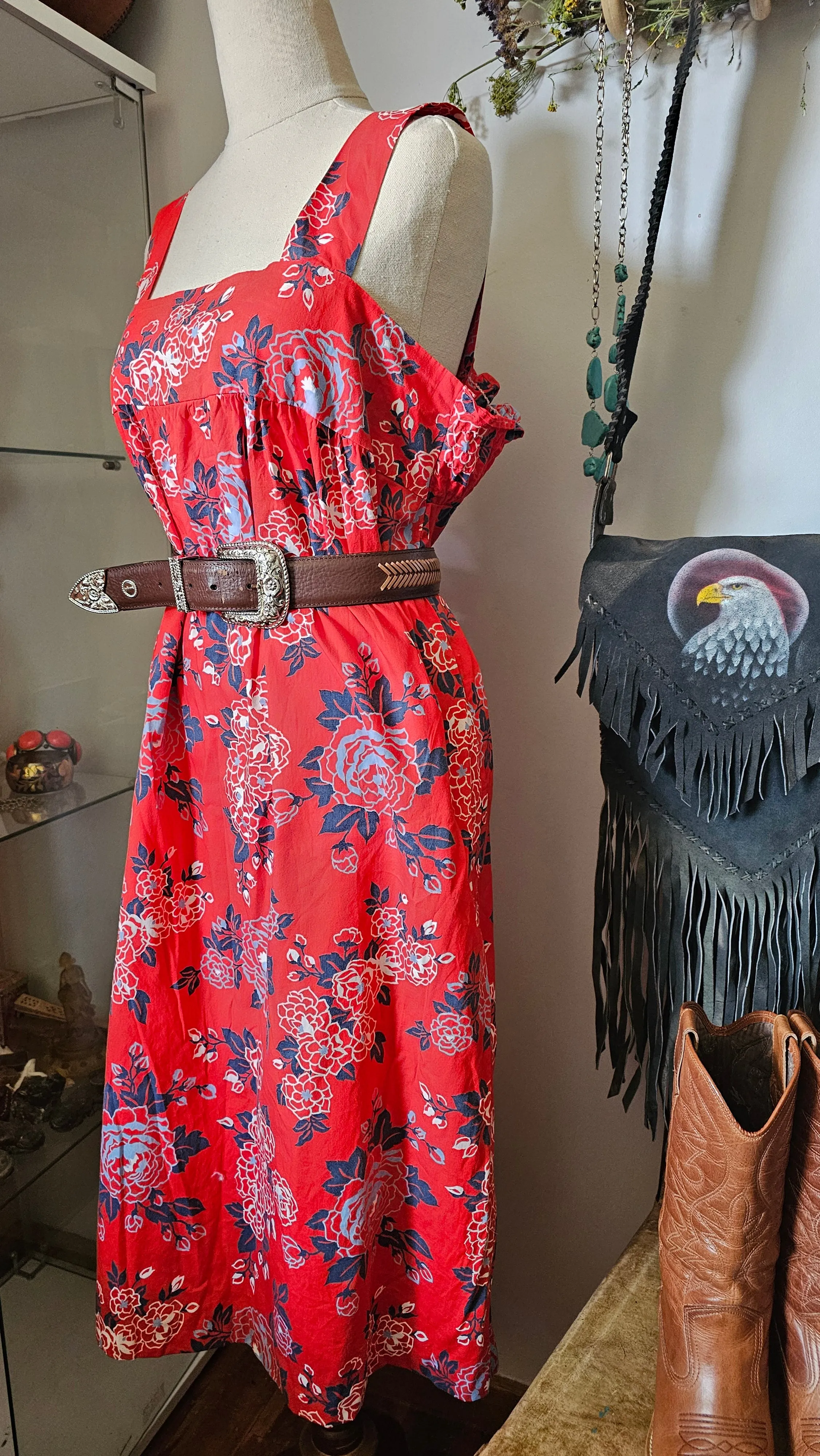 Vintage 70’s Size 16 Sun Dress