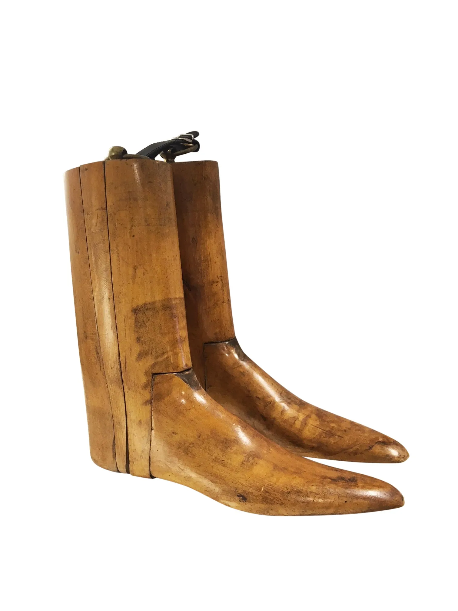 Vintage Wood Boots Form
