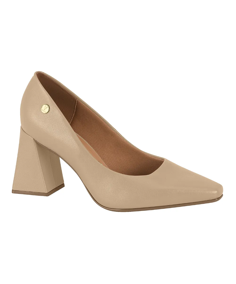 VIZZANO COURT SHOE WITH BLOCK HEEL
