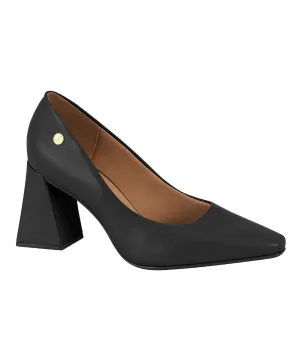 VIZZANO COURT SHOE WITH BLOCK HEEL