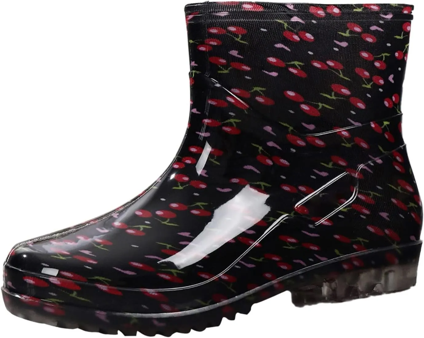 Womens Rain Boots Wide Feet Mens Grounded Footwear Small Heel Booties Non Slip Work Barefoot Shoes Women's Mid Calf Rain Boots Waterproof Fashion Womens Chelsea Boots